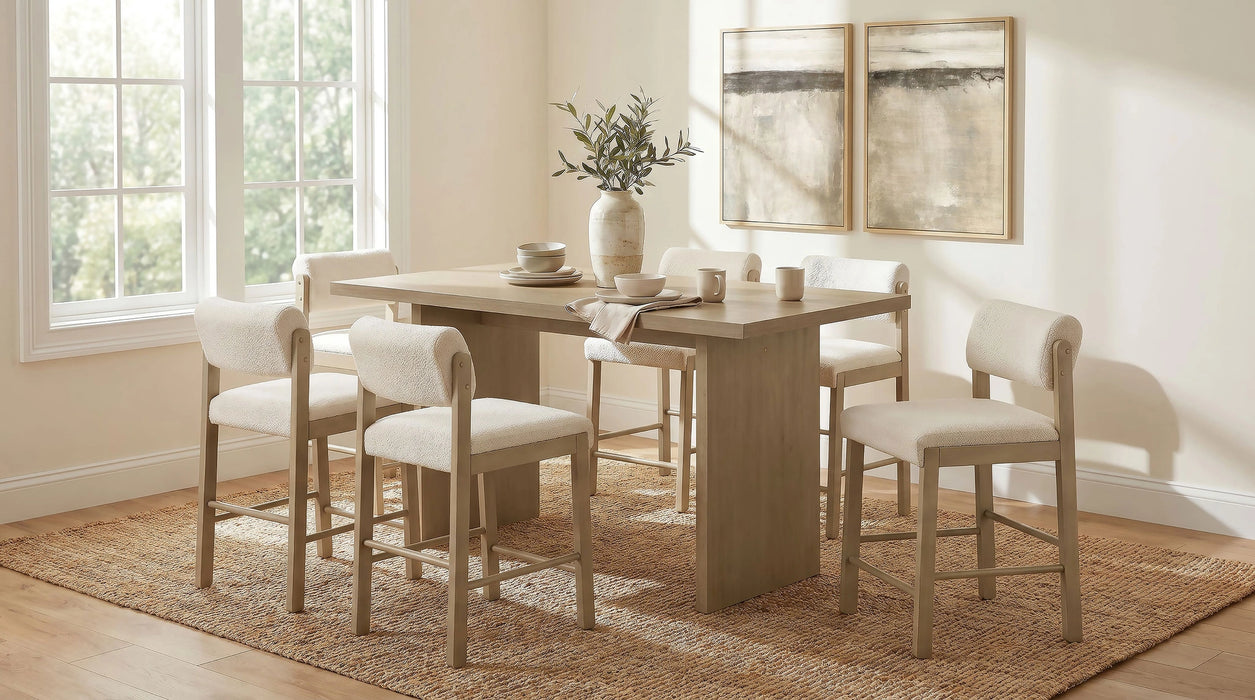 Kehoe Counter Height Dining Chair of 2