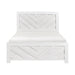 Corbin Full Bed White image