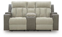 WhipLash Power Reclining Loveseat with Console - LasVegasFurnitureOnline.com