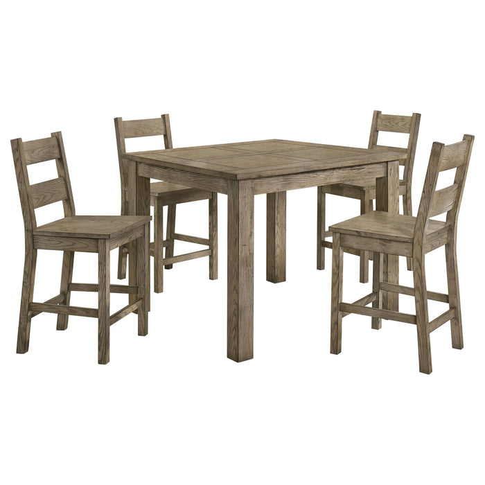 Cardova Counter Height Dining Set (Table and 4 Chair)