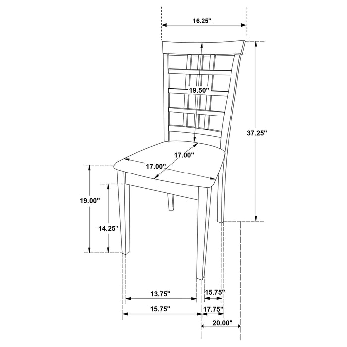 Kelso Dining Set (Table and 2 Chair)