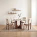 Oberto Round Dining Table - Dining Table | Las Vegas Furniture Online - View 15
