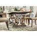 Patience Rustic Natural Tone Dining Table - Dining Table | Las Vegas Furniture Online - View 5