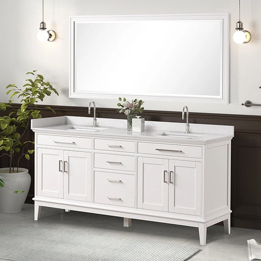 Almeria Vanity Set w/ Mirror - Vanity Set | Las Vegas Furniture Online