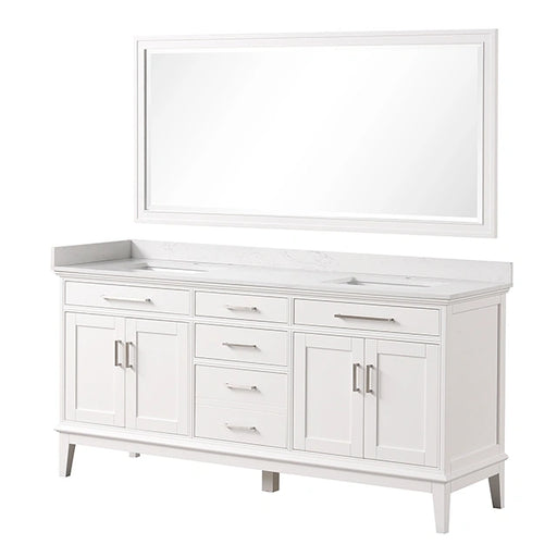 Almeria Vanity Set w/ Mirror - Vanity Set | Las Vegas Furniture Online - View 2