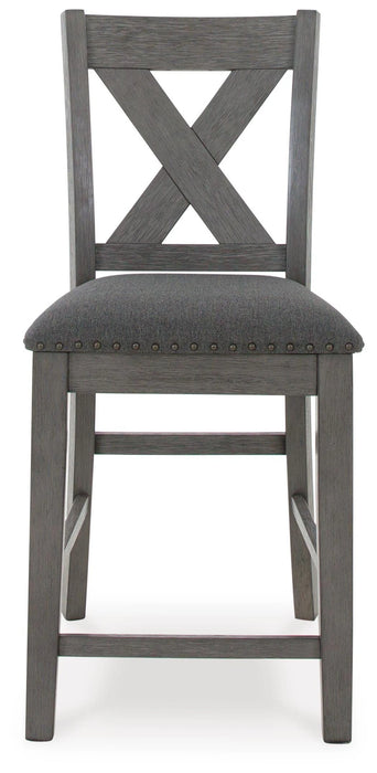 Caitbrook Counter Height Dining Table and Bar Stools (Set of 7)
