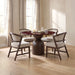 Cirava 5 Pc. Dining Table Set FM37027BR-RT-5PC-WH - Dining Table Set | Las Vegas Furniture Online - View 3