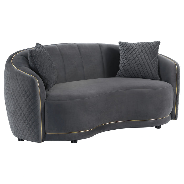Brookside Sofa Set (Sofa and Loveseat)