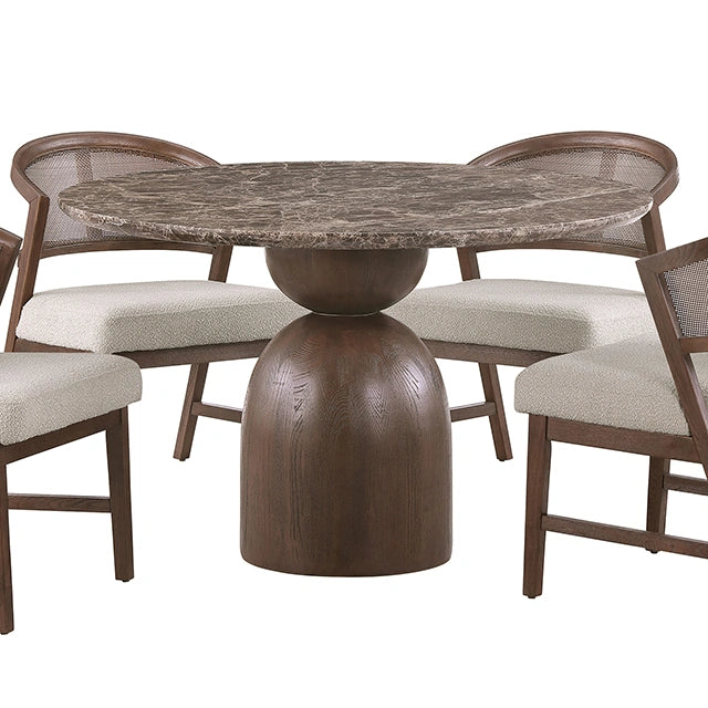 Cirava Round Dining Table - Dining Table | Las Vegas Furniture Online - View 4