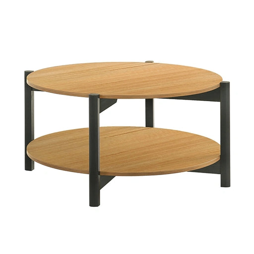 Hyde Round Coffee Table - Cocktail Table | Las Vegas Furniture Online - View 2