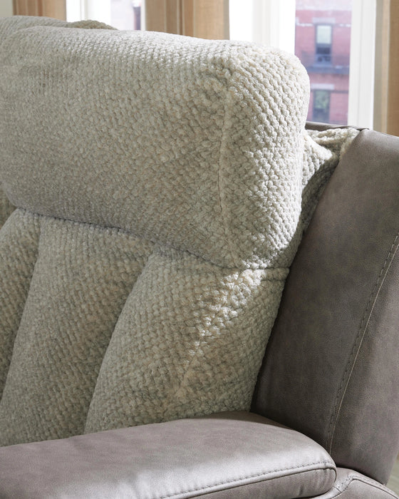 WhipLash Power Reclining Loveseat with Console - LasVegasFurnitureOnline.com