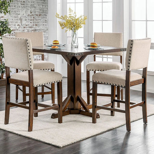 Glenbrook 5 Pc Counter Ht Table Set - Table Set | Las Vegas Furniture Online