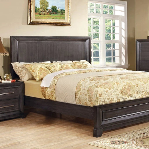 Bradley Queen, E.King, & Cal.King Bed Dark Gray - Bed | Las Vegas Furniture Online