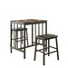 5106BK - 3-Piece Pack Counter Height Set - LasVegasFurnitureOnline.com