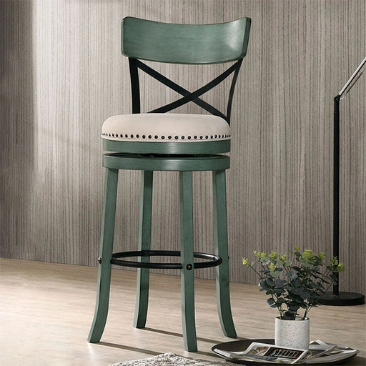Clarence 29" Swivel Barstool (2/Box) - Barstool | Las Vegas Furniture Online