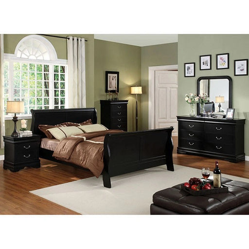 Louis Philippe Cal.King Bed - Bed | Las Vegas Furniture Online - View 2