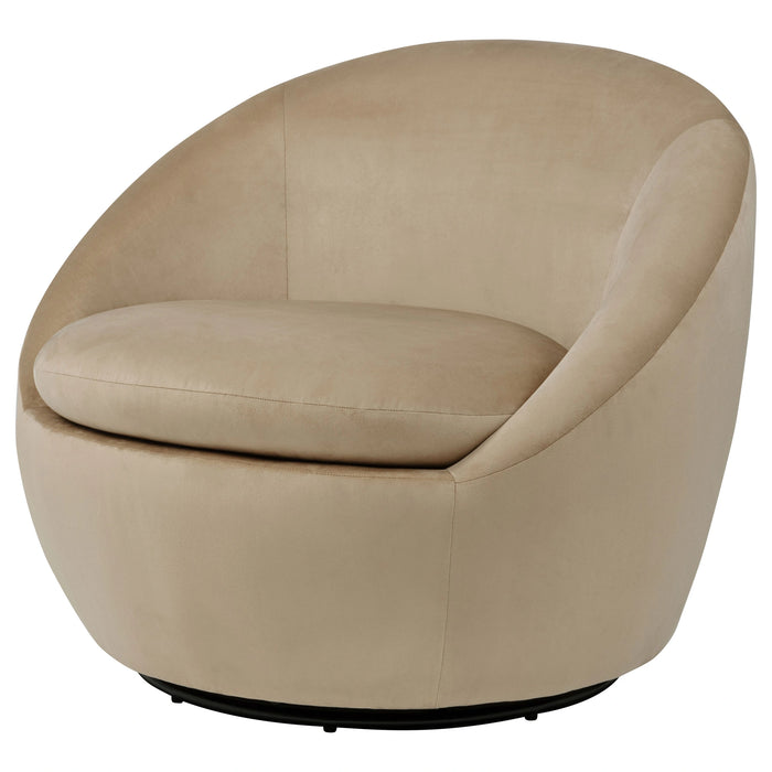 Myernick Upholstered Swivel Accent Chair