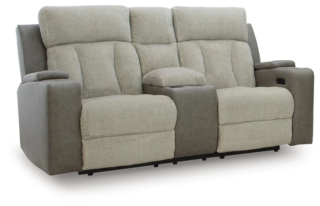 WhipLash Power Reclining Loveseat with Console - LasVegasFurnitureOnline.com