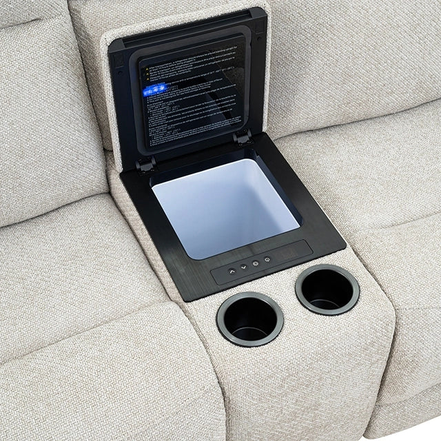 Mattheus Power Sectional with Cooler + 3 Recliners - Sectional | Las Vegas Furniture Online - View 43
