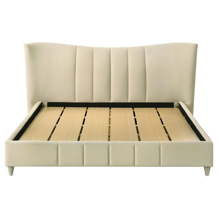 Evelyn Panel Platform Bed
