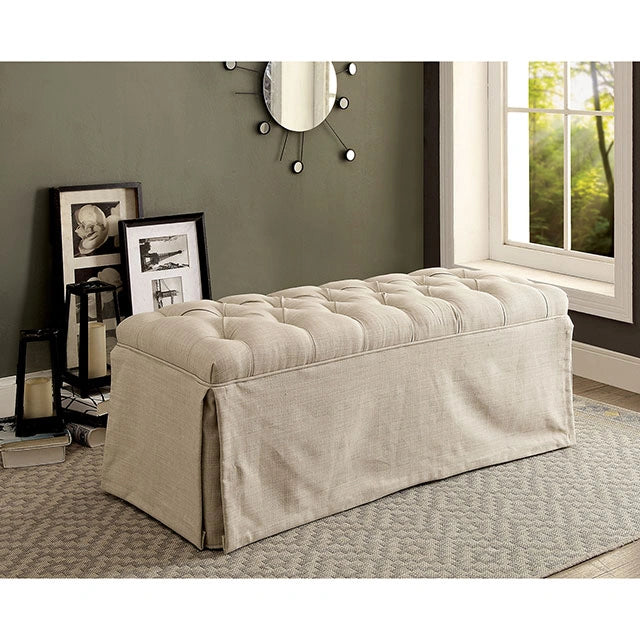 Payson Bench Beige - Bench | Las Vegas Furniture Online