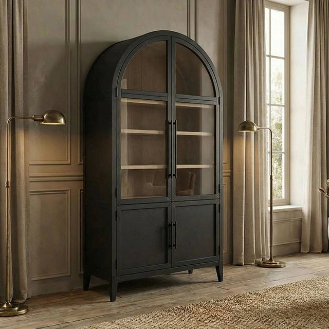Minster Arched Cabinet - Cabinet | Las Vegas Furniture Online