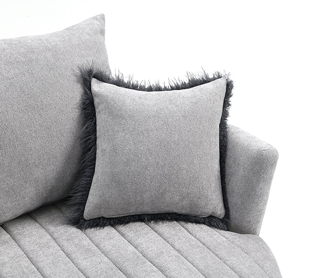 Hoople Channel Tufted Swivel Chair - LasVegasFurnitureOnline.com