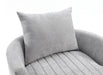 Hoople Channel Tufted Swivel Chair - LasVegasFurnitureOnline.com