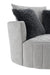 Hoople Channel Tufted Swivel Chair - LasVegasFurnitureOnline.com