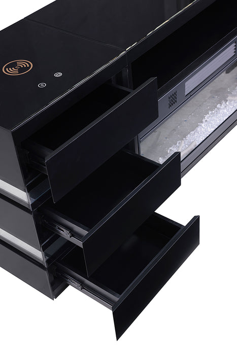 Terni TV Stand w/ Fireplace - LasVegasFurnitureOnline.com