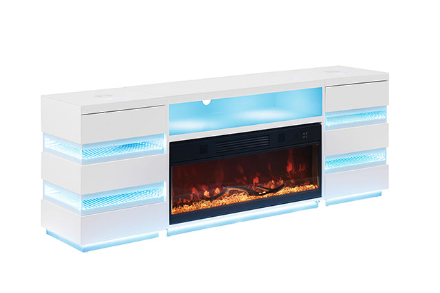 Terni TV Stand w/ Fireplace - LasVegasFurnitureOnline.com