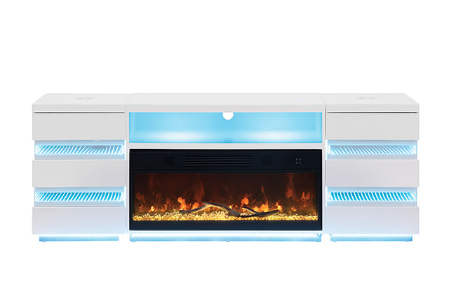Terni TV Stand w/ Fireplace - LasVegasFurnitureOnline.com