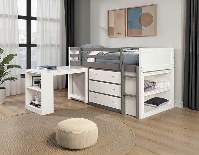 Ledell Twin Loft Bed - LasVegasFurnitureOnline.com