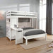Aludra Loft Bed With Full Bed - LasVegasFurnitureOnline.com