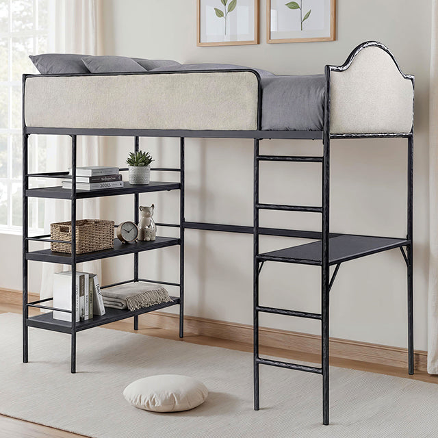 Forli Twin Loft Bed - LasVegasFurnitureOnline.com