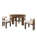 Gaetani 5 Pc. Dining Table Set - LasVegasFurnitureOnline.com