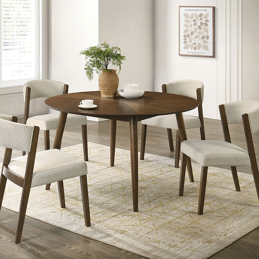 Raissa Dining Round Table - LasVegasFurnitureOnline.com