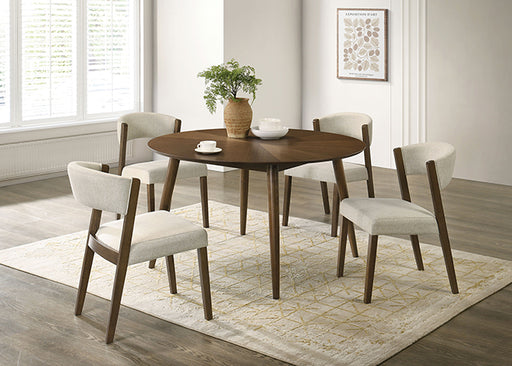 Raissa Dining Round Table - LasVegasFurnitureOnline.com