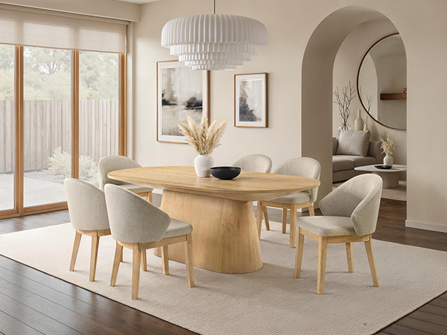 Tottenham Oval Dining Table - LasVegasFurnitureOnline.com