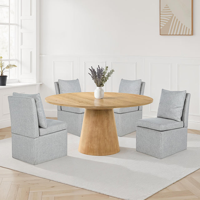 Tottenham 59" Round Table - LasVegasFurnitureOnline.com