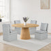 Tottenham 59" Round Table - LasVegasFurnitureOnline.com