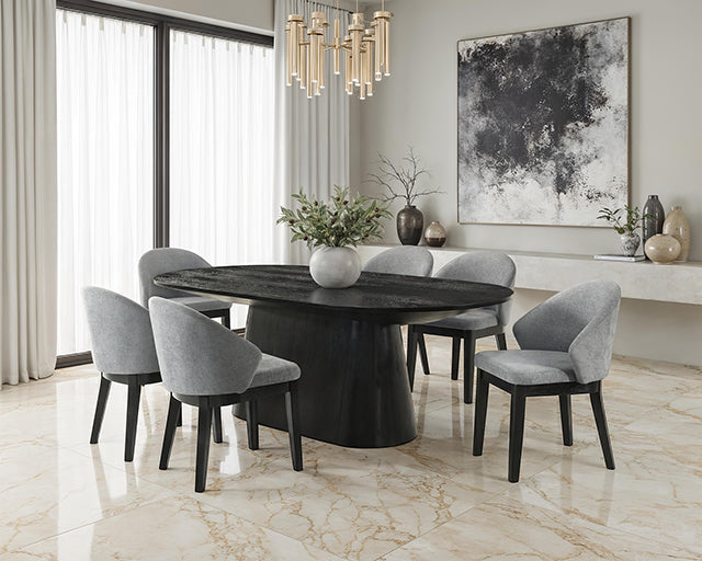 Tottenham Oval Dining Table - LasVegasFurnitureOnline.com