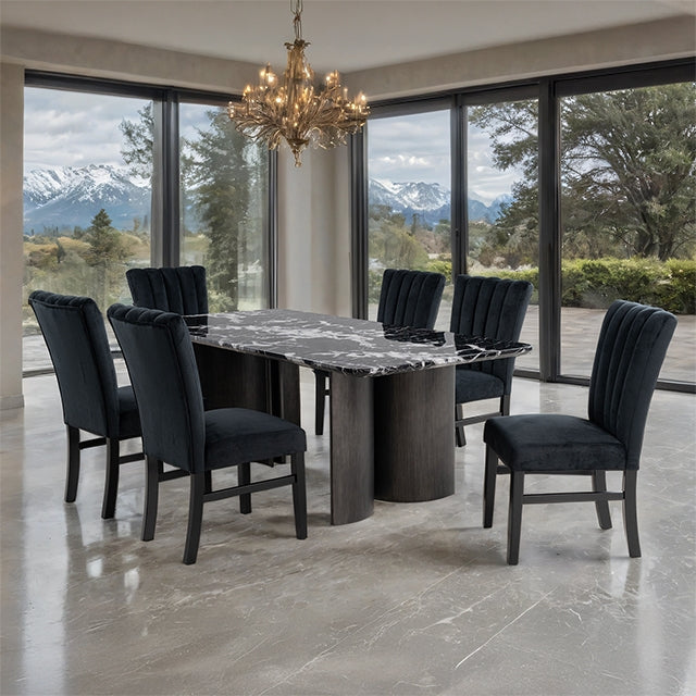 Selsey 7 Pc Dining Table Set - LasVegasFurnitureOnline.com
