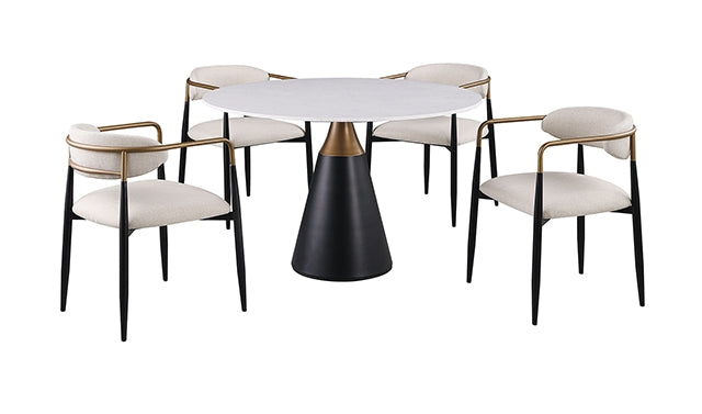 Hobro 5 Pc. Dining Table Set - LasVegasFurnitureOnline.com