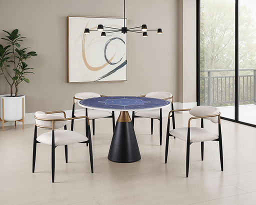 Hobro 5 Pc. Dining Table Set - LasVegasFurnitureOnline.com