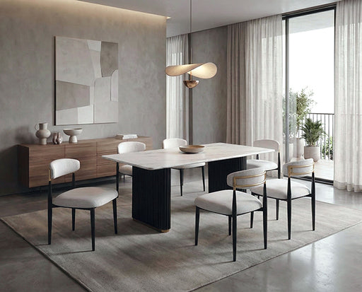 Minden 7 Pc. Dining Table Set - LasVegasFurnitureOnline.com
