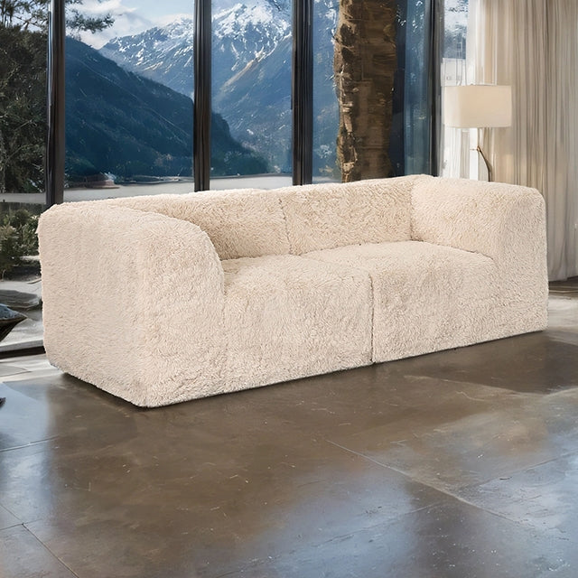 Nappi Loveseat (Compressed Foam) - LasVegasFurnitureOnline.com