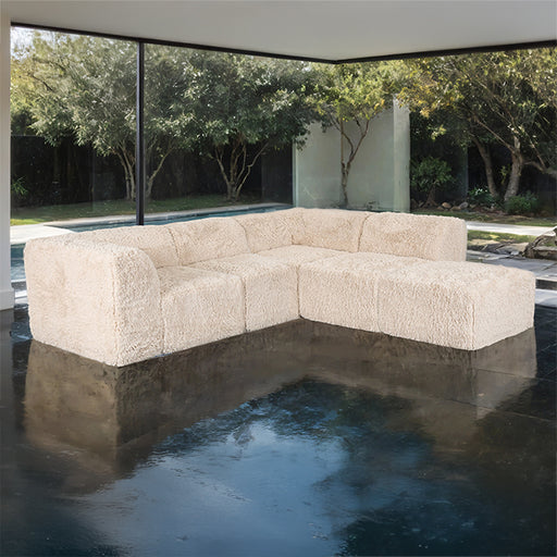 Nappi L-Sectional (Compressed Foam) - LasVegasFurnitureOnline.com