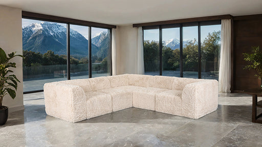 Nappi L-Sectional (Compressed Foam) - LasVegasFurnitureOnline.com