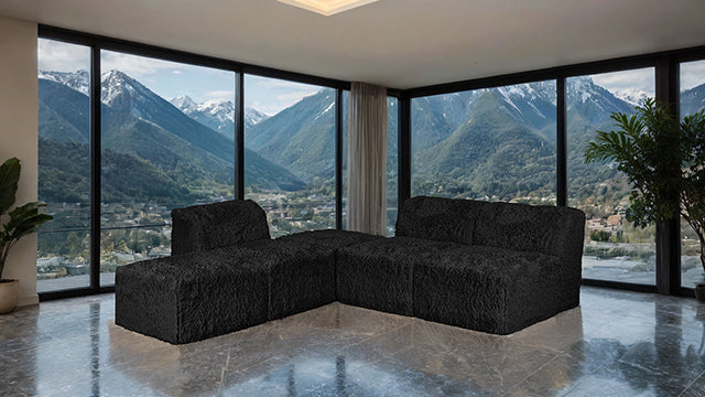 Nappi L-Sectional (Compressed Foam) - LasVegasFurnitureOnline.com